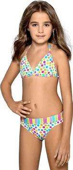 Dívčí plavky Lorin Viky puntíkované/barevné 164