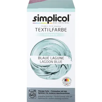 Výtvarná barva Simplicol barva na textil Modrá laguna 150ml + 400g