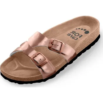 Dámské pantofle FORcare dámské zdravotní pantofle 212164 bronzové Velikost: 39