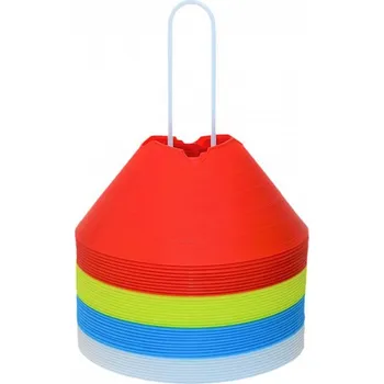 Sport Mety vytyčovací s prolisem 40 kusů - výška 8 cm