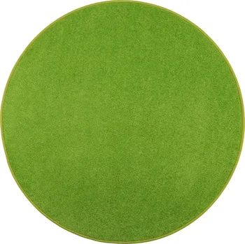 Koberec Kusový koberec Eton zelený 41 kruh, 300x300 (průměr) kruh, zelená, ložnice, Vopi - 1 rok na vrácení + DOPRAVA ZDARMA k Vám i zpět