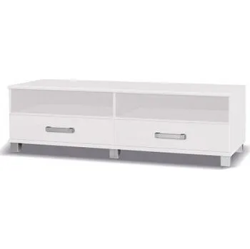Televizní stolek Televizní stolek se zásuvkami Maximus M30 - bílá