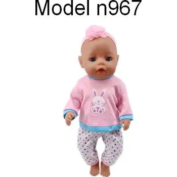 Doplněk pro panenku Oblečky Baby Born - dvoudílné pyžamo Motiv: model n967