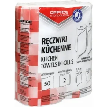 Utěrka PBS Connect OFFICE PRODUCTS celulózové kuchyňské utěrky, 2-vrstvé, 50 listů, 9,25 m, 2 ks, bílé 22047139-14