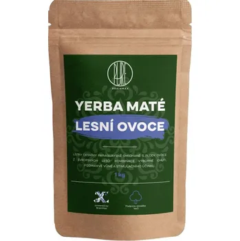 Doplněk stravy BrainMax Pure Organic Yerba Maté Lesní ovoce 1000 g