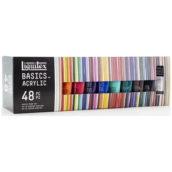 Speciální výtvarná barva Sada akrylových barev Basics 48x22ml (Sada akrylových barev Basics 48x22ml)
