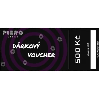 Dárkový potravinový koš Dárkový Voucher 500 Kč, vytištěný