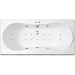 ARTTEC KRONA LUXUS 170 x 80 cm hydromasážní akrylátová vana PAN04389