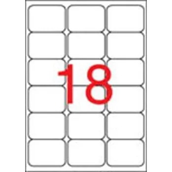 Samolepící etiketa Etiketa, ILC, 63,5 x 46,6 mm, zaoblené rohy, 1800 ks/bal., APLI 02415