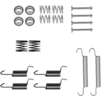 Brzdová čelist Sada příslušenství, parkovací brzdové čelisti TEXTAR 97038900