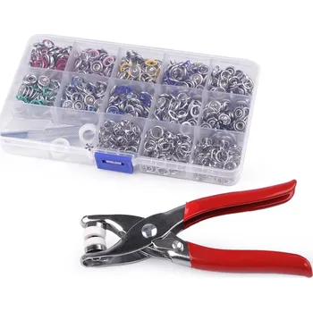 Stoklasa 890579 1 sada stiskacích knoflíků s kleštěmi