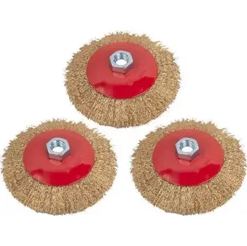 Brusný kartáč Skil Kovové kartáče 125mm pro odstranění plevele 3ks