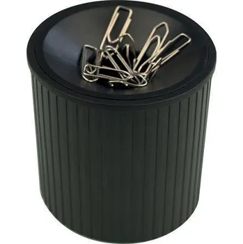 Držák na sponky, černá, magnetický, HELIT, H6390895