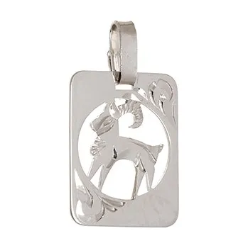 Přívěsek Stříbrný přívěšek znamení kozoroh STRZ0589F