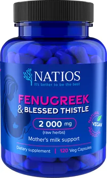 Přírodní produkt Natios Pískavice&Benedikt 2000 mg 120 cps.