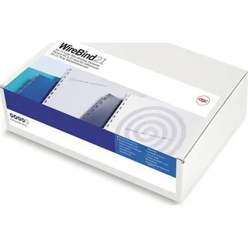 Vazač Hřbet "MultiBind 21", stříbrná, kovový, 6 mm, 55 listů, GBC