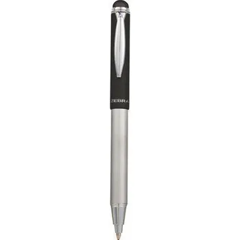 46619 Kuličkové pero "Telescopic Metal Stylus", modrá, 0,24 mm, teleskopické, kovové, grafitově šedé