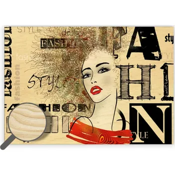 Obraz Dřevěný obraz Fashion