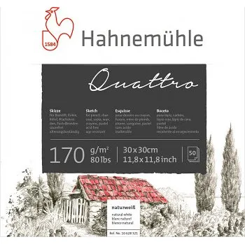 Skicák HHM Quattro 170g 25,4x25,4cm (Skicák HHM Quattro 170g 25,4x25,4cm)