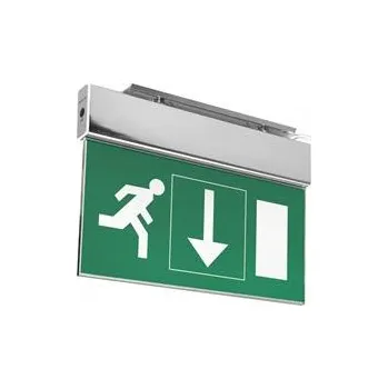 Průmyslové svítidlo GTV Nouzové svítidlo SALED-3 LED ,3 h, 2 prac. režimy, 3 W, 250 lm, AC 220–240 V, 50–60 Hz, IP44, 6400 K