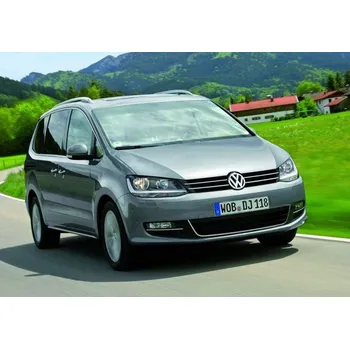 Nosič kol Příčníky Modula Oval Bar Open Rail Alu VW Sharan 2010- s podélníky