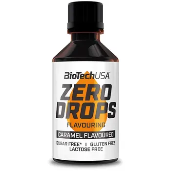 BioTechUSA Zero Drops 50 ml, karamel