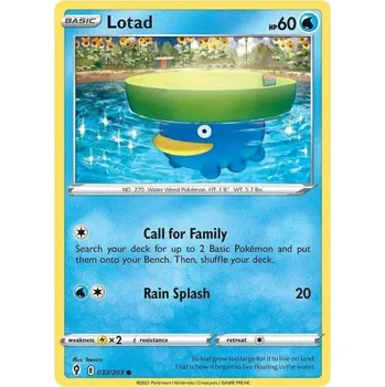 Karetní hra Pokémon karta Lotad 032/203