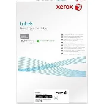 Samolepící etiketa Etiketa, ILC, 63,5 x 38,1 mm, zaoblené rohy, 2100 ks/bal., 100 listů, XEROX 003R96298