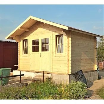 Zahradní domek Zahradní domek OLYMP 4 x 3 m, 10,1 m2, přírodní borovice/smrk