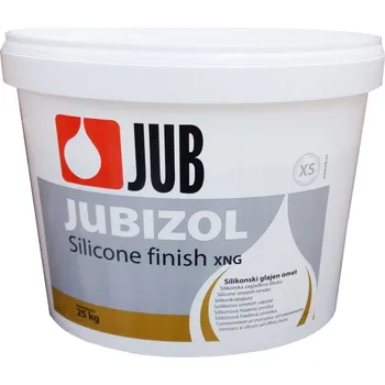 Omítka Tenkovrstvá hlazená omítka JUBIZOL SILICONE FINISH XS 2,0mm - 25 kg - bílá