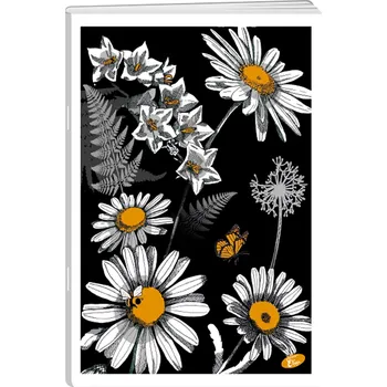 Sešit Poznámkový sešit Květiny, A5, linka, 40 listů, mix motivů