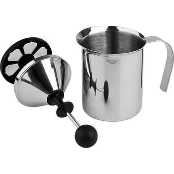 Příslušenství pro přípravu kávy Napěňovač mléka, stříbrný