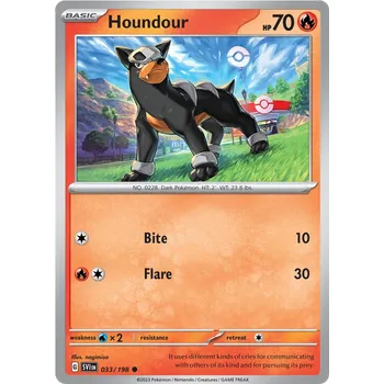Sběratelská karetní hra Pokémon TCG Houndour 033/198 - Reverse Holo