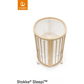 Jídelní židlička Stokke® Sleepi™ Mini Mesh vložka White V3