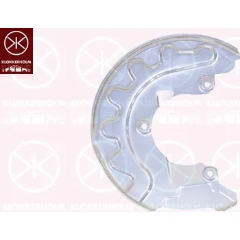 Brzdový kotouč Ochranný plech proti rozstřikování, brzdový kotouč KLOKKERHOLM 7516378