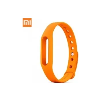 Příslušenství k chytrým hodinkám Xiaomi MiBand originální náramek barva oranžová