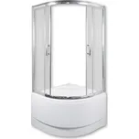 ARTTEC CALYPSO 90 x 90 cm - Sprchový kout grape sklo PAN04628