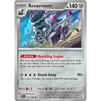 Sběratelská karetní hra Pokémon TCG Revavroom 142/198 - Reverse Holo
