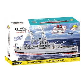 Stavebnice COBI COBI World War II Executive Edition 4842 Pennsylvania-Class Battleship