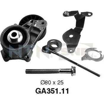 Napinaci kladka, zebrovany klinovy remen, , 1022006970, SNR, GA351.11