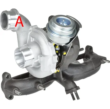 Turbodmychadlo TURBOrail Nové hybridní turbo Audi A3 1.9TDi 81kW ASV AHF GT1752V s velkým sáním Kvalitní hybridní turbodmychadlo