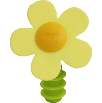 Zátka na víno Kytička žlutá VIGAR (Barva-žlutá)
