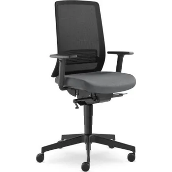 Židle kancelářská Lyra 215-SYS, šedá