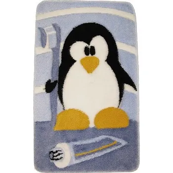 Koupelnová předložka Koupelnová předložka LUX tučňák 60x100 cm