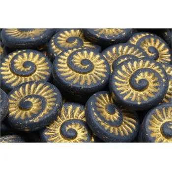 Korálek Korálky Fossil Shell č.3813 (18x18mm)