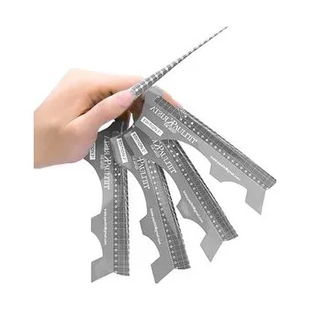 Krista Paulitti Šablony na nehty - EXTREME NAIL FORM 12CM 50 ks: 50 ks