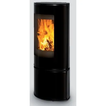 Krbová kamna Krbová kamna na dřevo ALMEVA CLARA STEADY, výkon 5-8 kW IBFPMS76 + Doprava Zdarma