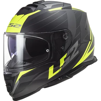 Helma na motorku LS2 FF800 STORM II NERVE M.BLACK H-V YELLOW-06