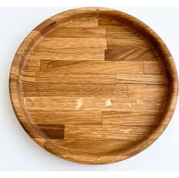 Talíř Dubový talíř D160mm