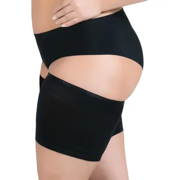 Dámské punčochy Julimex Comfort stehenní pásek barva:černá 3